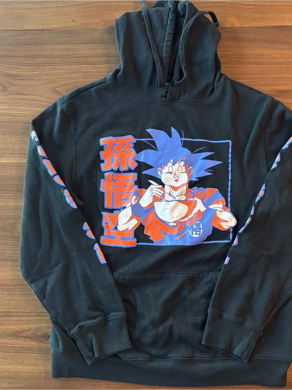 Dragon‎ Ball Z Men Goku Graphic Hoodie TOEI Animation Size Large